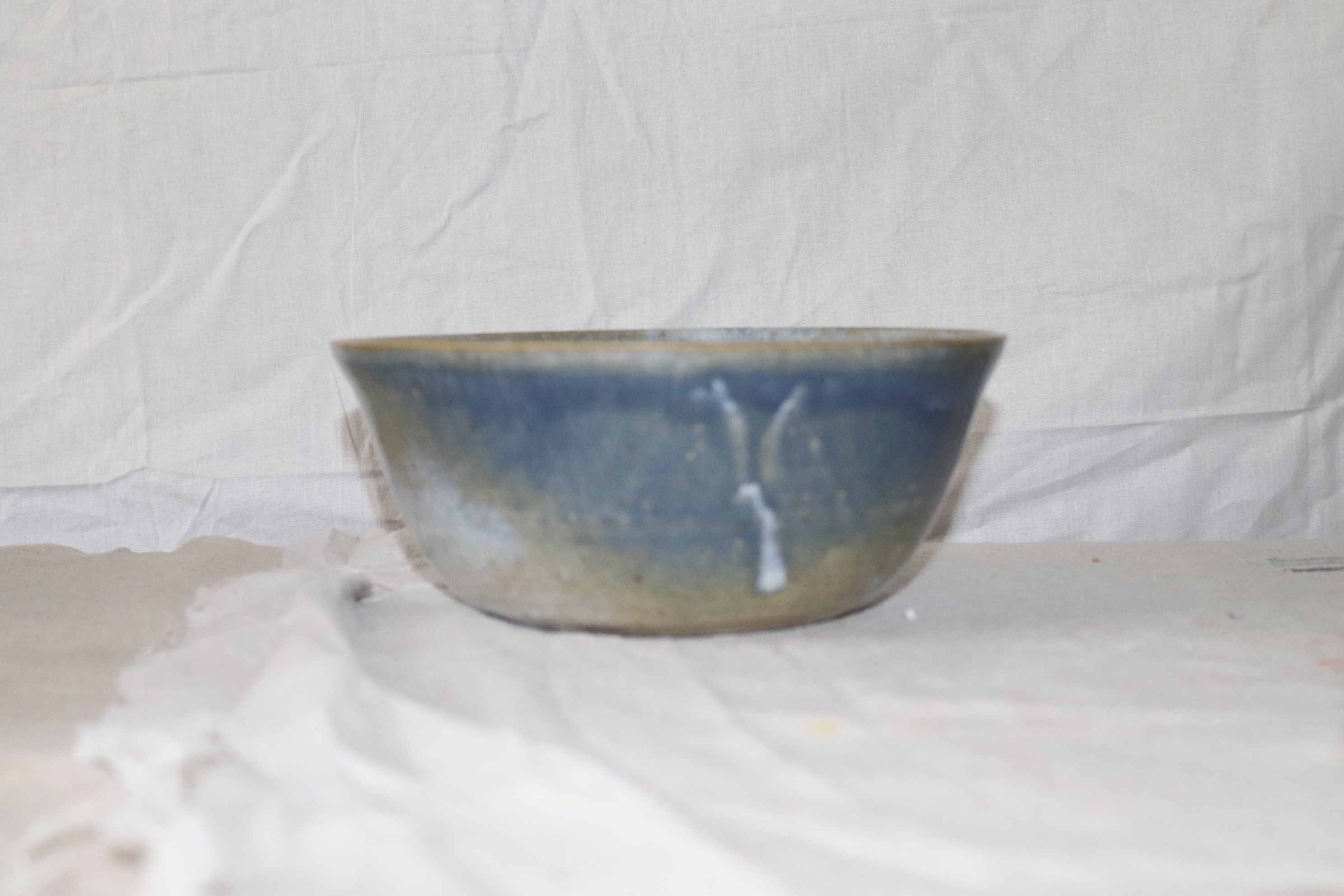 Stoneware bowl front