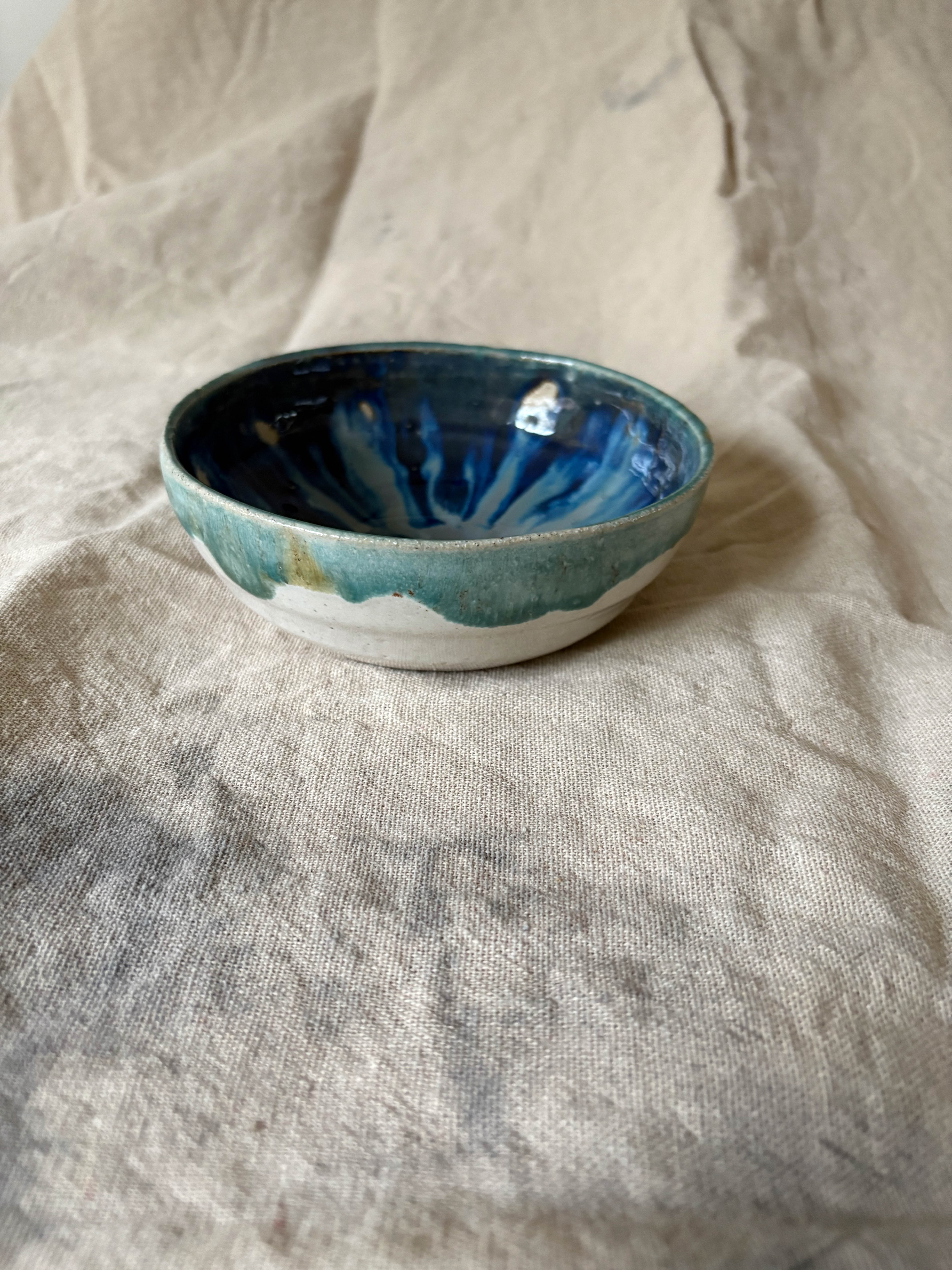 Stoneware bowl above
